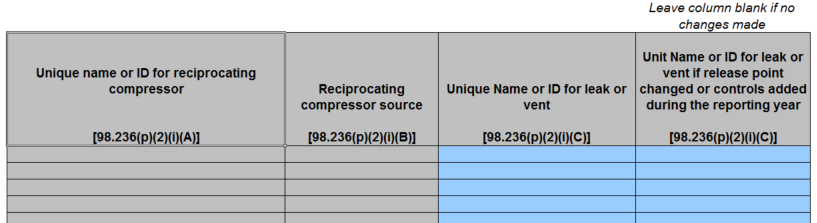 Image of Table P.2.i Compressor Source-Specific Data